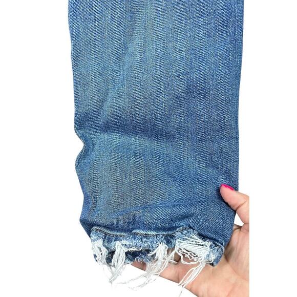 Good American Women's Jeans Frayed Hem Size 16 - Picture 10 of 15